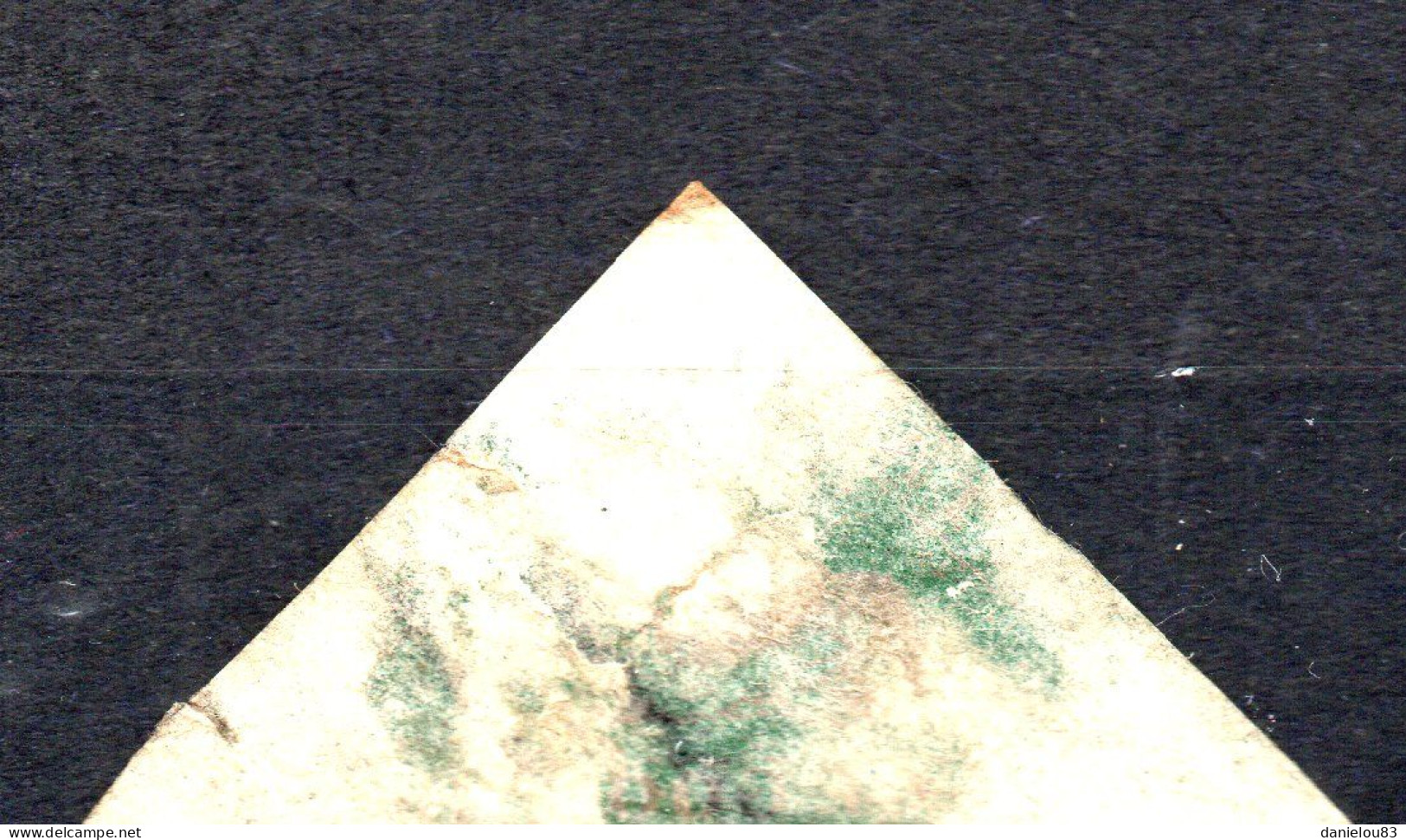 Timbre Cap De Bonne Espérance Papier Blanc - YT N° 10A - Oblitéré - Année 1855 - Kap Der Guten Hoffnung (1853-1904)