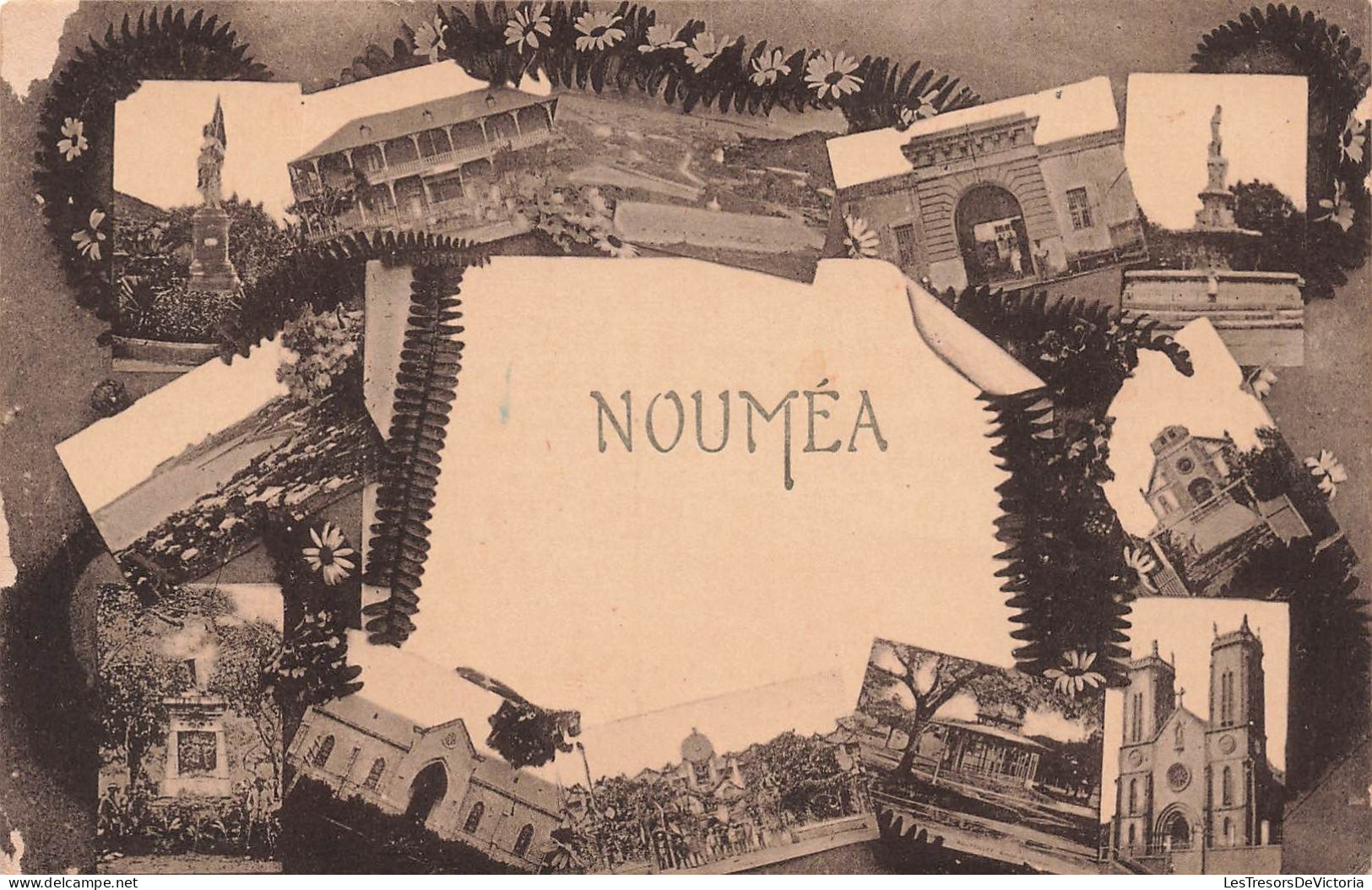 Nouvelle Calédonie - Nouméa - Multivue - Datée 1979 - Envoyée à Fort De France -  Carte Postale Ancienne - New Caledonia