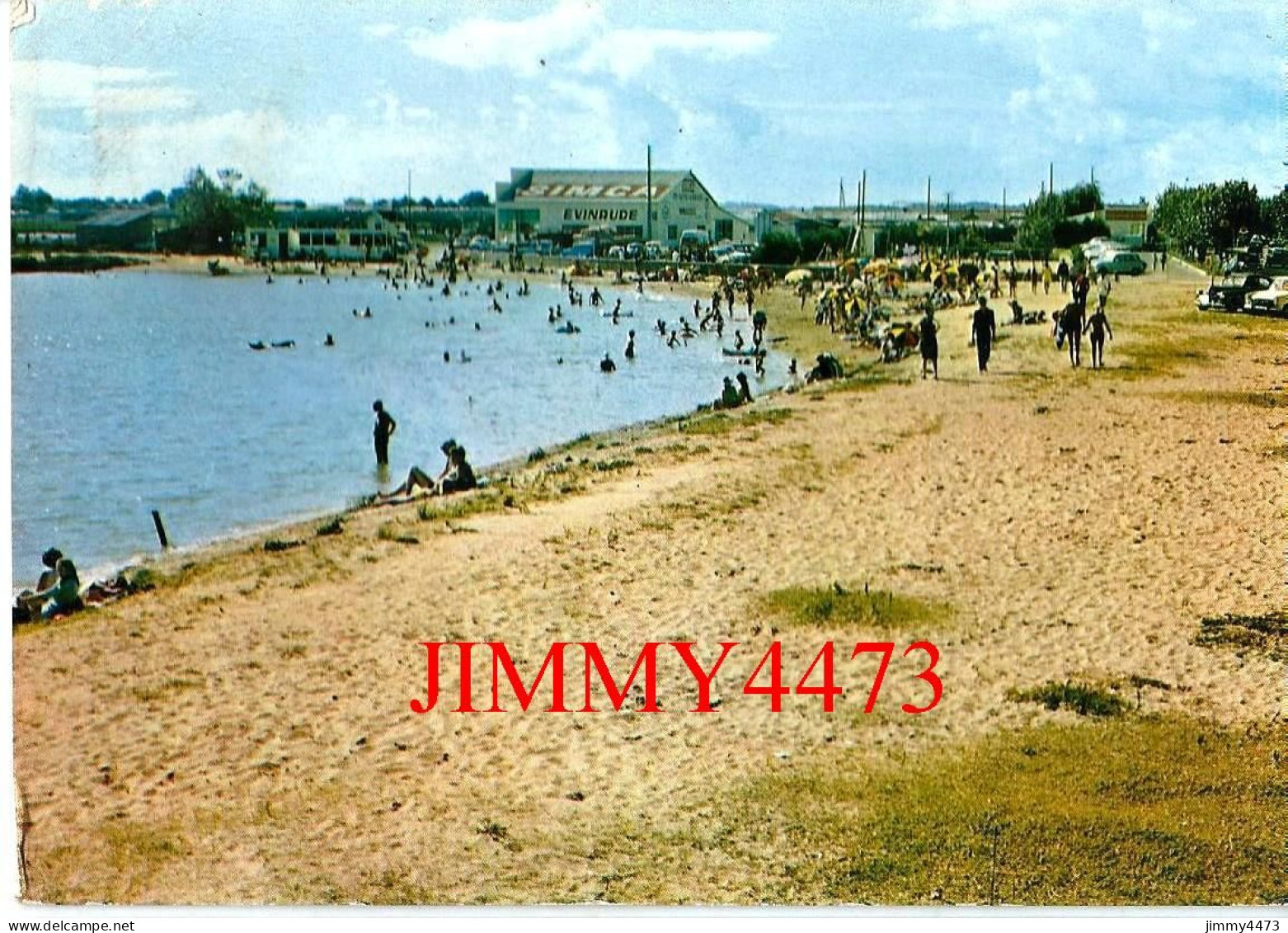 CPM - L'AIGUILLON-SUR-MER En 1973 (Vendée) - La Plage Du Plan D'Eau ( Canton De Mareuil ) Edit. De L'EUROPE - PIERRON - Mareuil Sur Lay Dissais