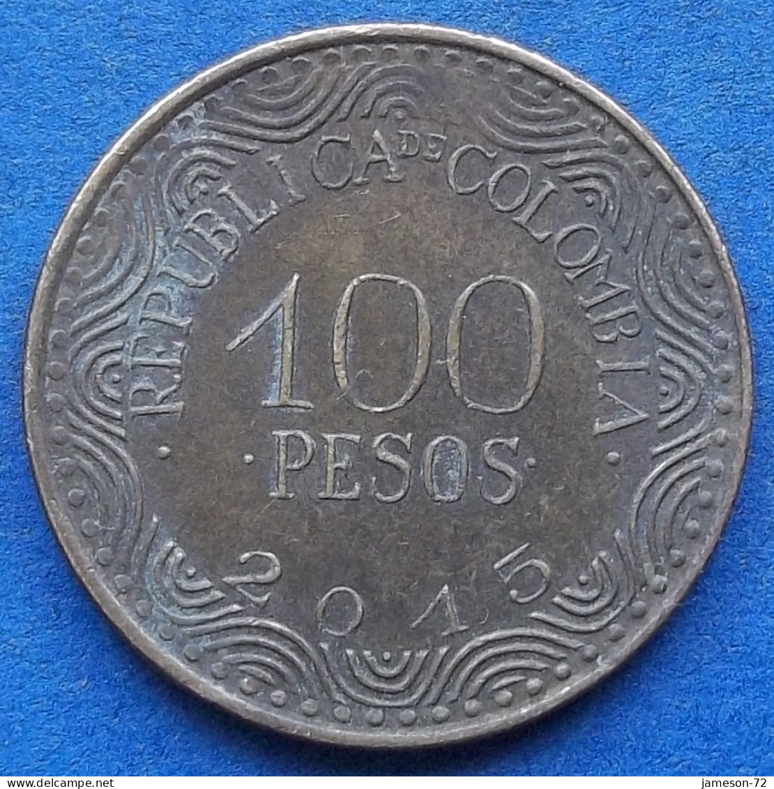 COLOMBIA - 100 Pesos 2015 "Frailejon" KM# 296 Republic - Edelweiss Coins - Colombie