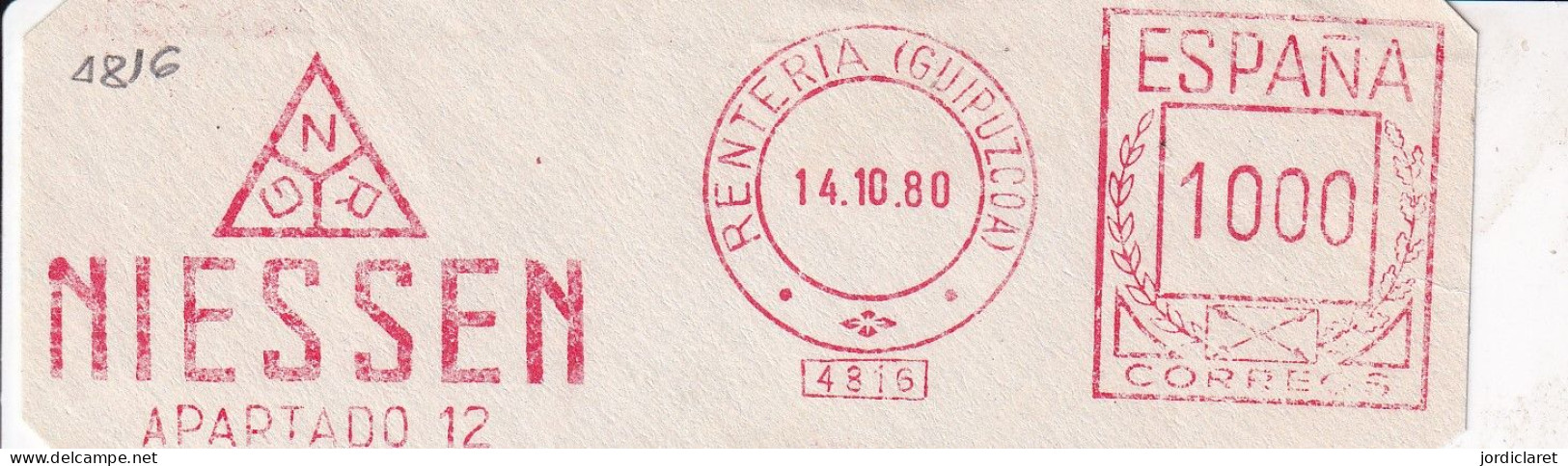 FRANQUEO MECANICO FRONTAL 6X15  RENTERIA - Maschinenstempel (EMA)