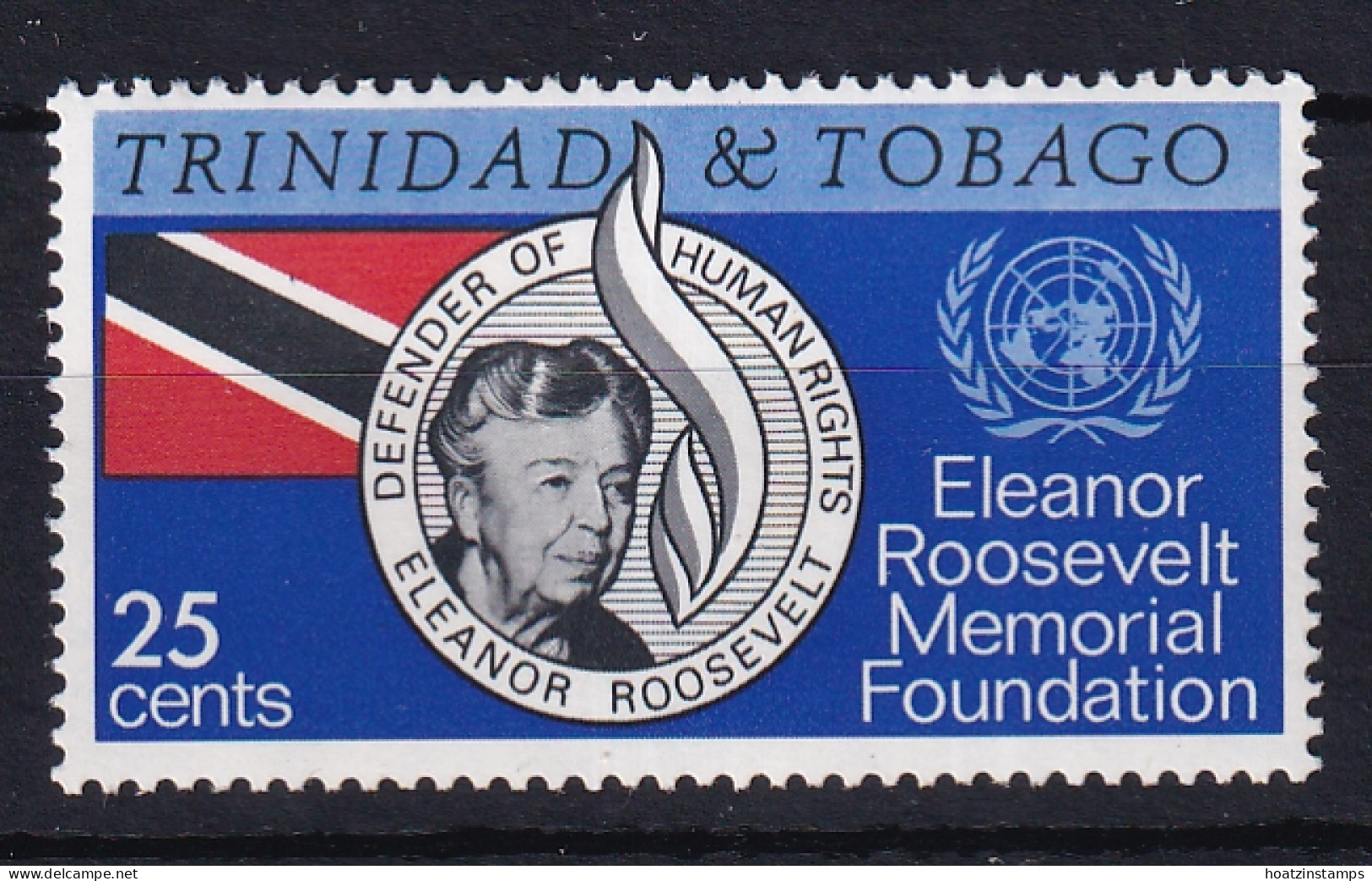 Trinidad & Tobago: 1965   Eleanor Roosevelt Memorial Foundation   MNH - Trinidad Y Tobago (1962-...)