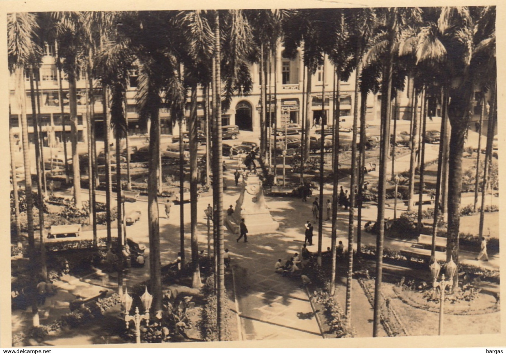 Photo Ancienne De La Colombie Cali Plaza De Caicedo - Amerika