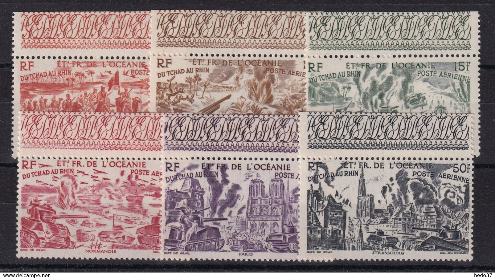 Océanie Poste Aérienne N°20/25 - Neuf ** Sans Charnière - TB - Airmail