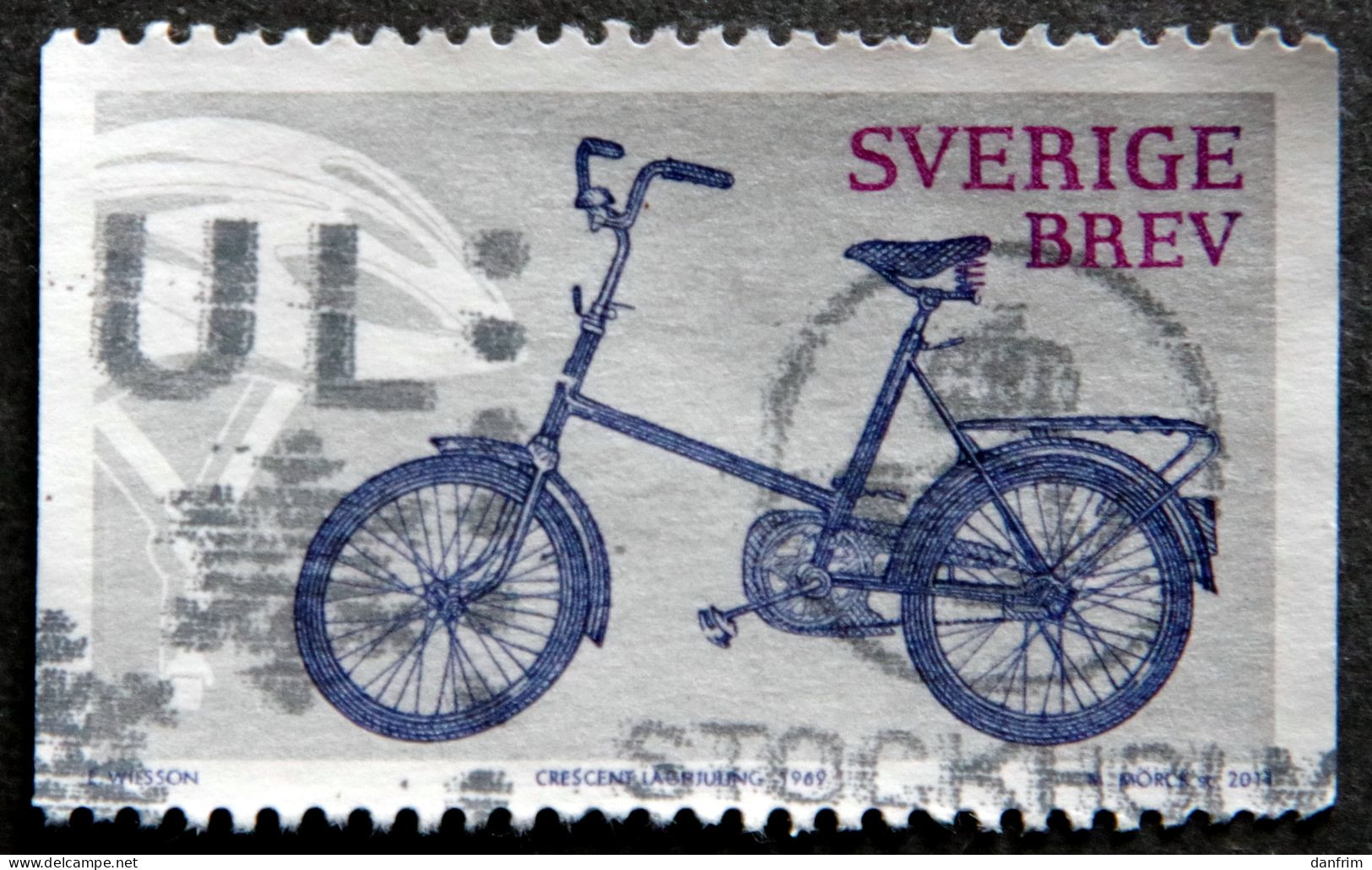 Sweden  2011  Folding Bike, Bicycle  MiNr.2798    ( O ) ( Lot  I 29) - Gebraucht