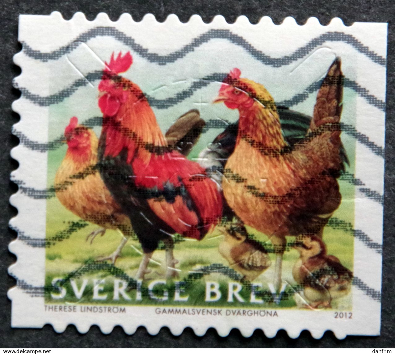 Sweden  2012  Chicken  MiNr.2882  (0)  ( Lot  I 90  ) - Gebraucht