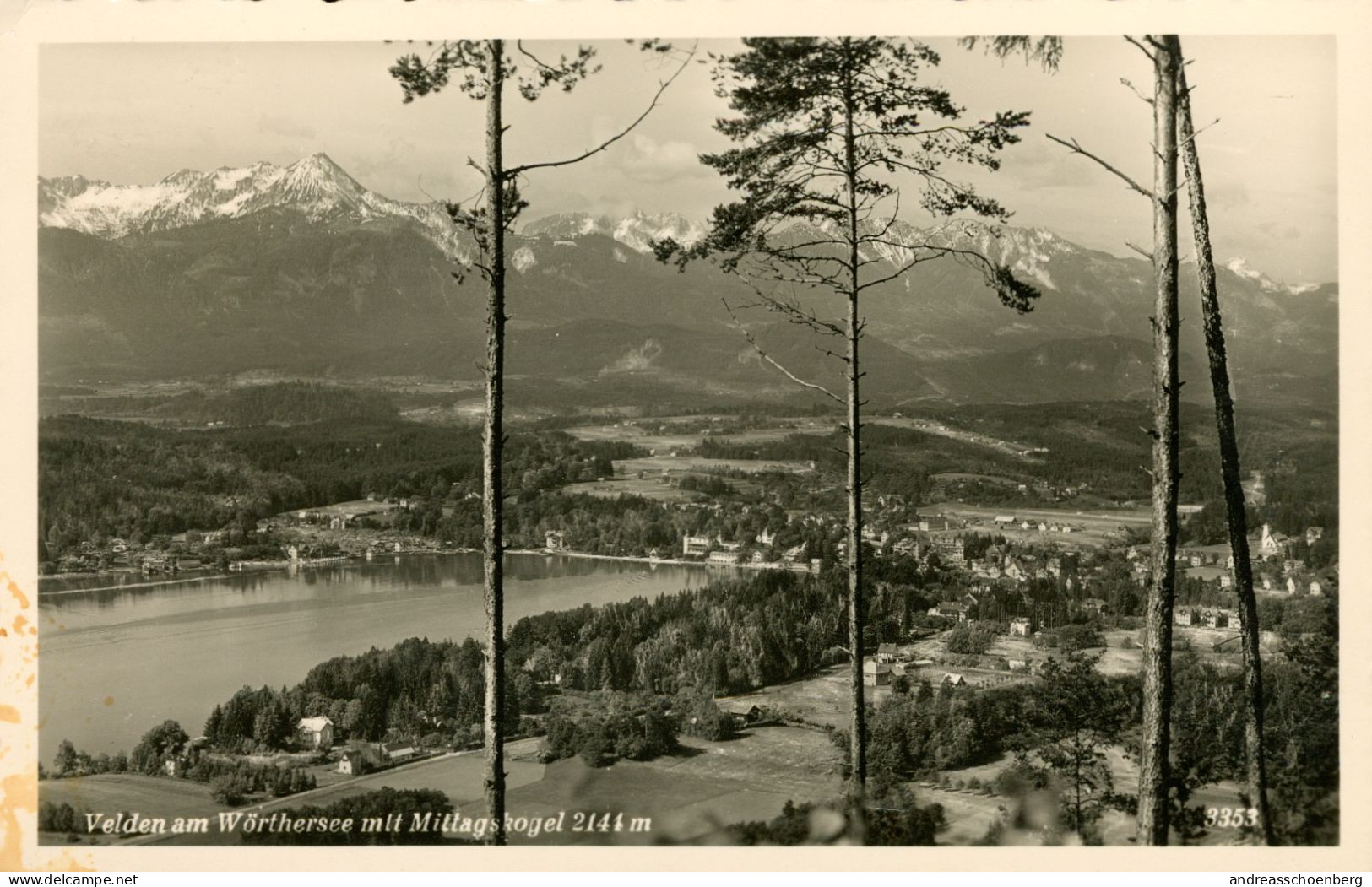 Velden Am Wörthersee Mit Mittagskogel - Velden