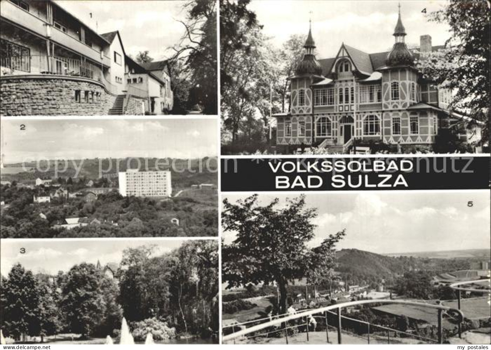 72343547 Bad Sulza Kurhaus Bettenhaus Wismut Sanatorium Kurpark Inhalatorium Bli - Bad Sulza