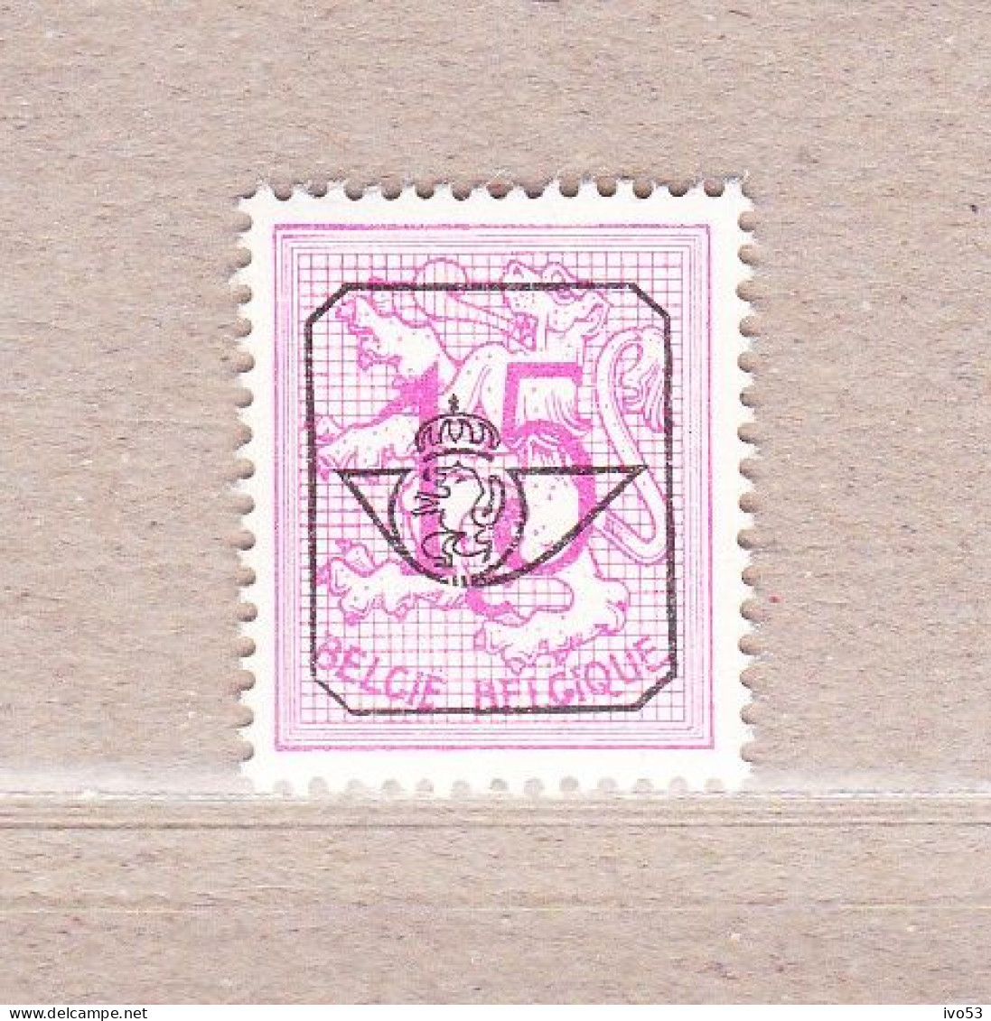 1967 Nr PRE783-P1** Zonder Scharnier:dof Papier.Heraldieke Leeuw:15c.Opdruk Type G. - Typo Precancels 1951-80 (Figure On Lion)