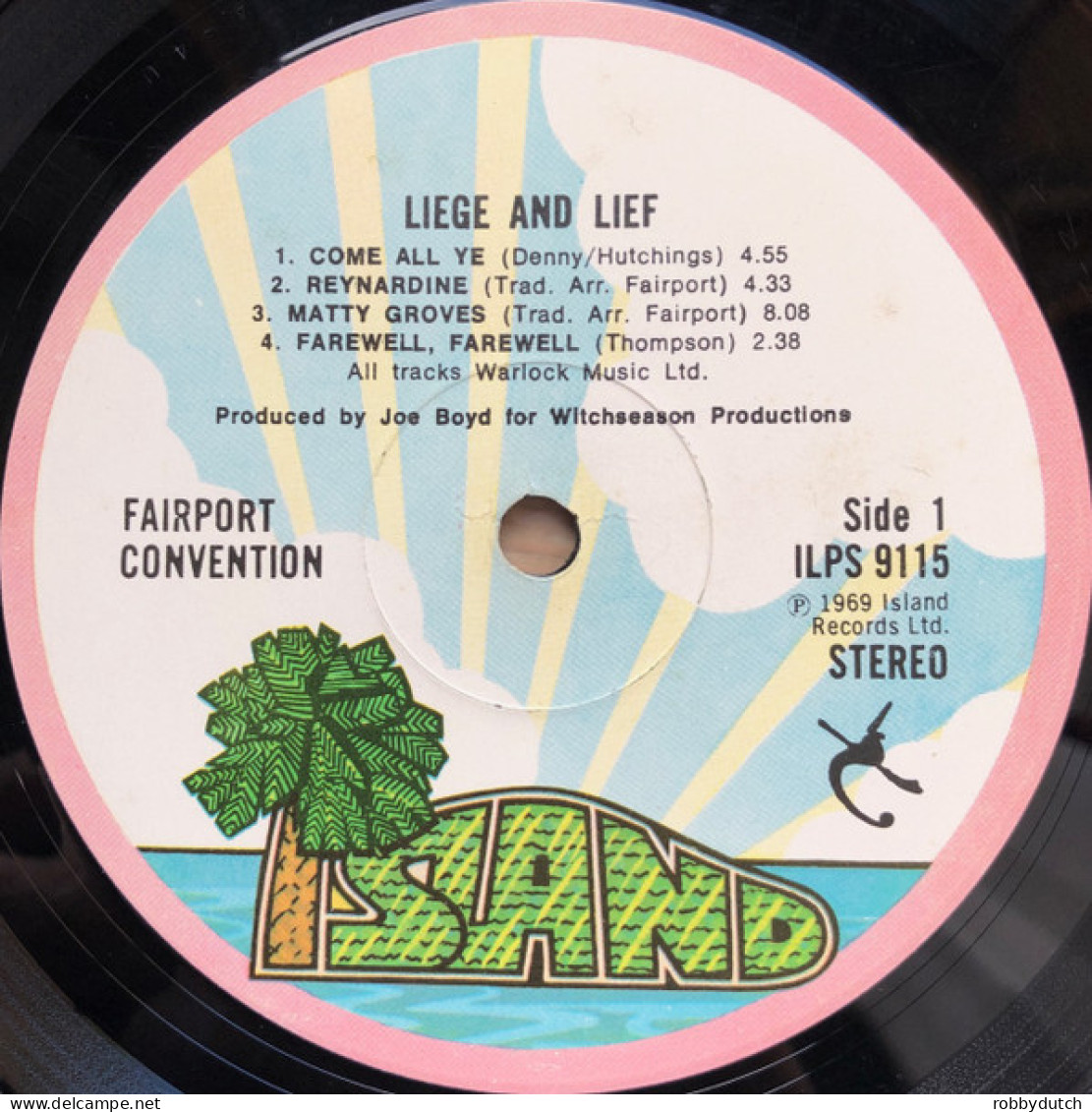 * LP *  FAIRPORT CONVENTION - LIEGE & LIEF (England 1970 Reissue EX-) - Country & Folk