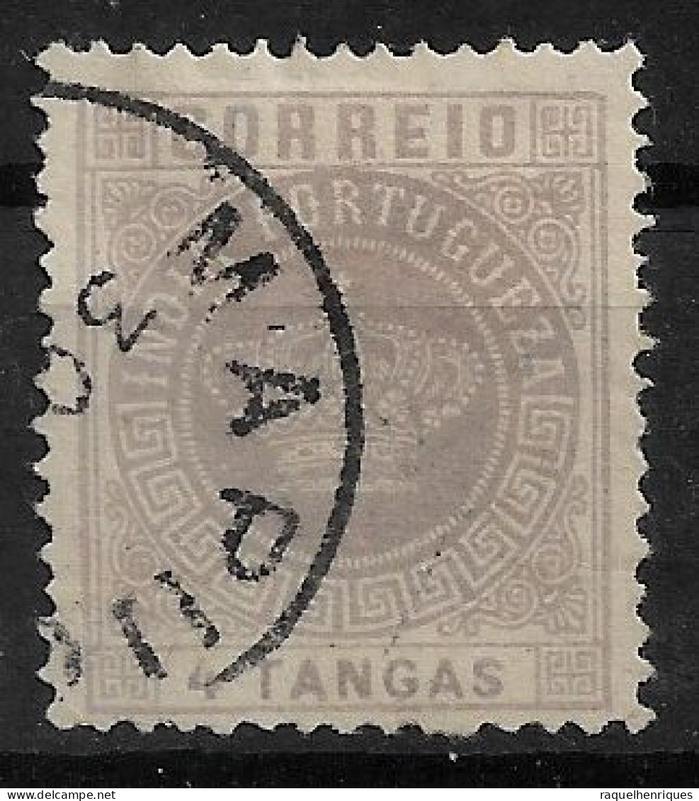 PORTUGUESE INDIA 1882 Portuguese Crown P:12.5 USED - (NP#70-P11-L3) - Portugiesisch-Indien