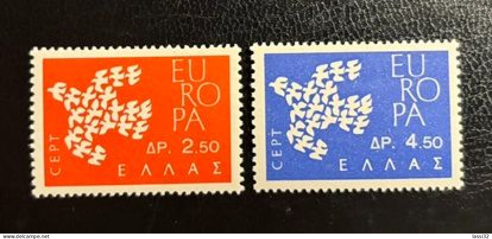 GREECE, 1961, EUROPA, MNH - Unused Stamps