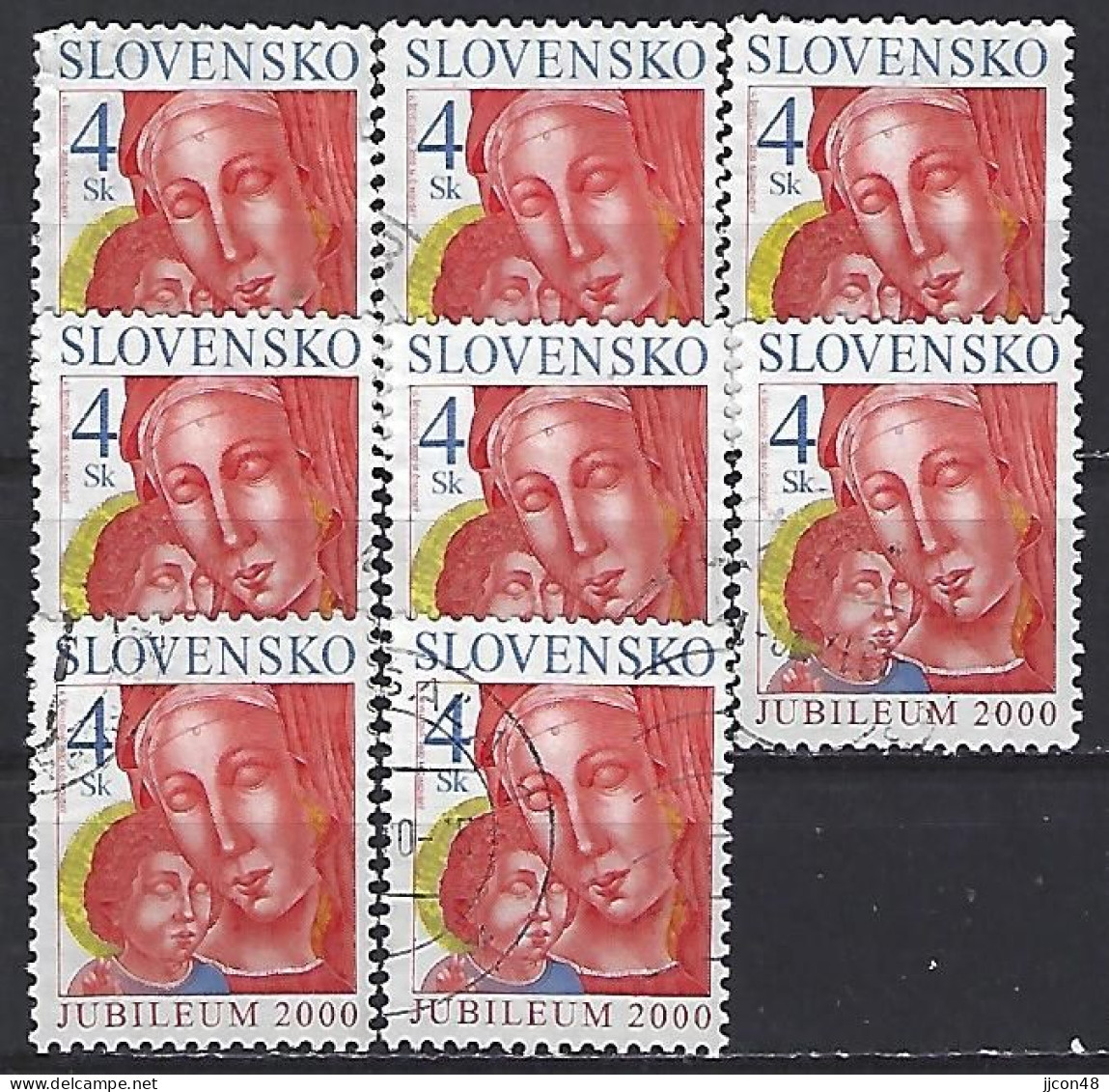 Slovakia 2000  Christmas (o) Mi.379 - Used Stamps