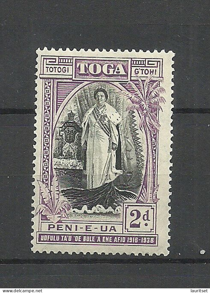 TONGA 1938 Michel 71 * Queen Salote - Tonga (...-1970)