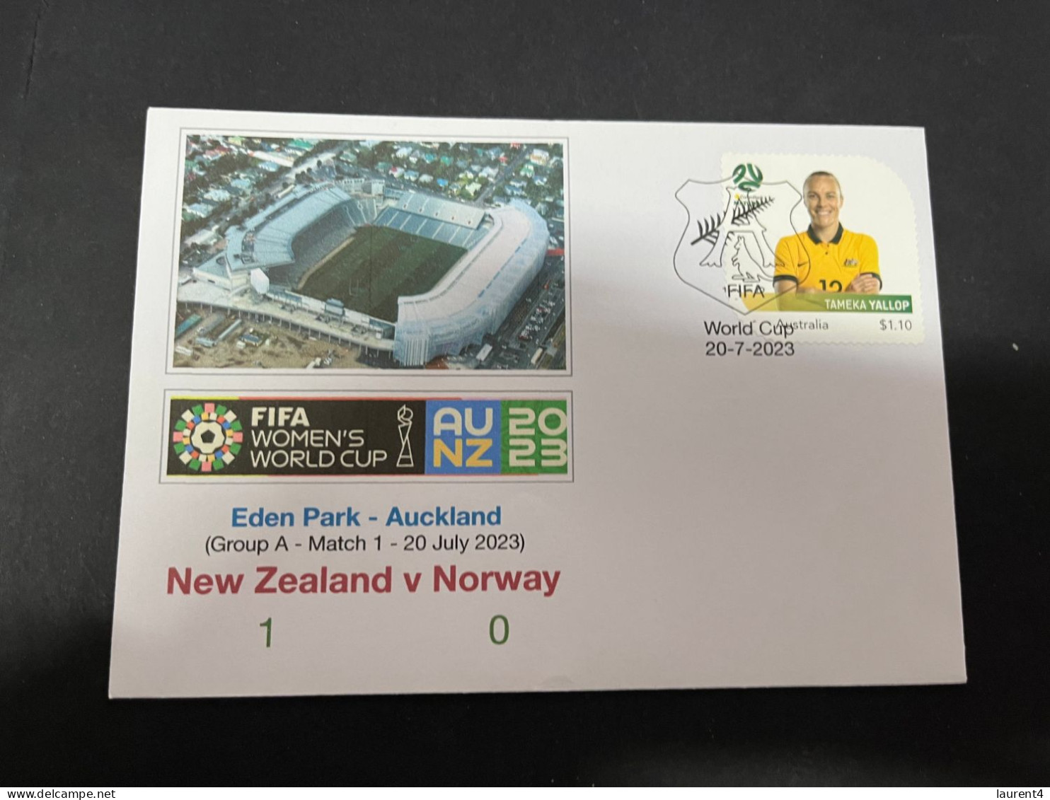 15-2-2024 (4 X 17) FIFA Women World Cup (Australia & New Zealand) 2 Covers (day 1) - Autres & Non Classés