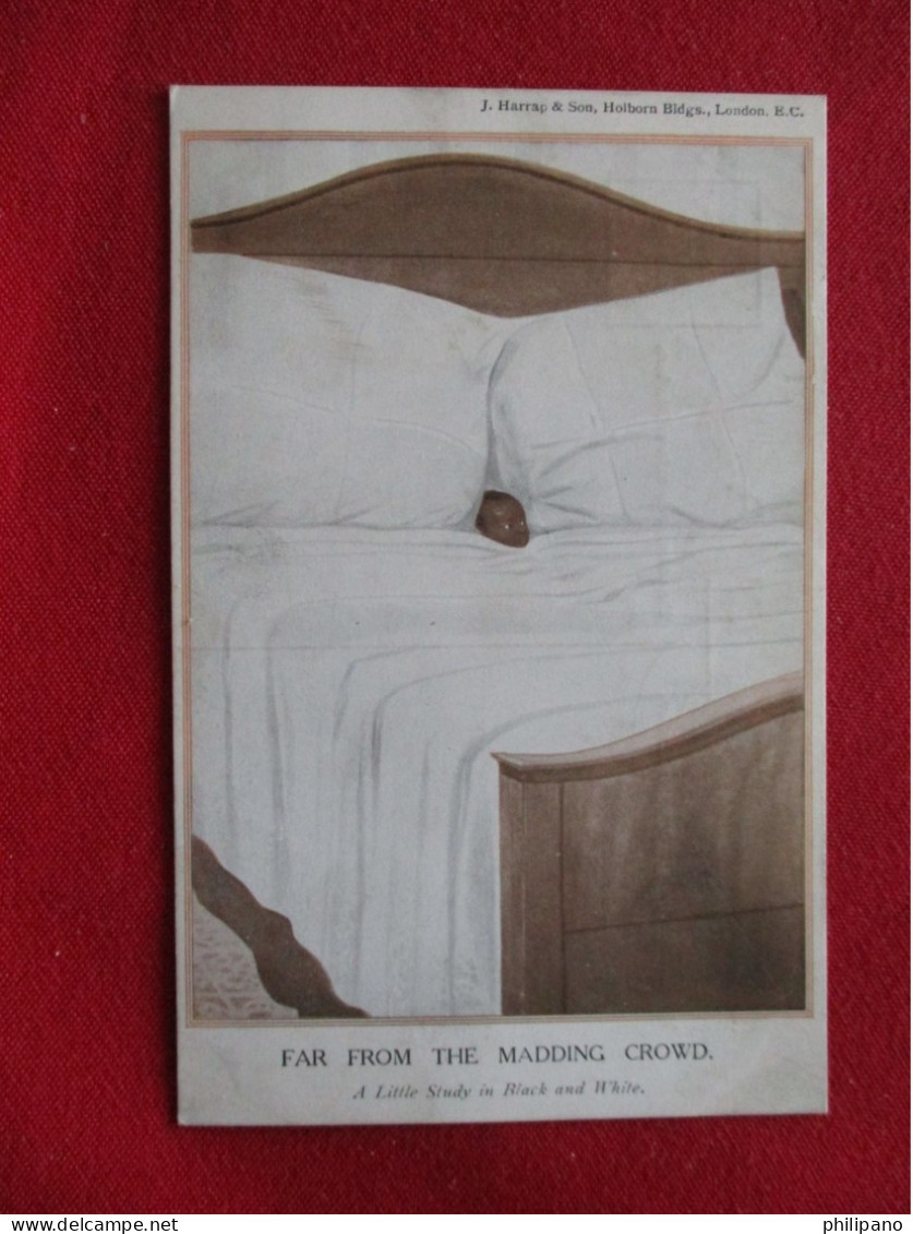 > Black Americana  Tiny Baby In Huge Bed.   Far From The Madding Crowd.   Ref 6325 - Black Americana