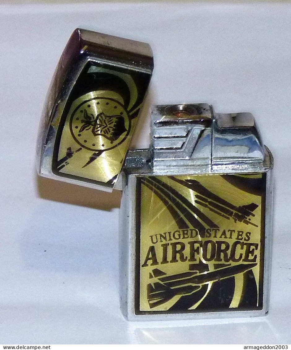 BRIQUET RECHARGEABLE A GAZ NEUF AIR FORCE - Sonstige & Ohne Zuordnung