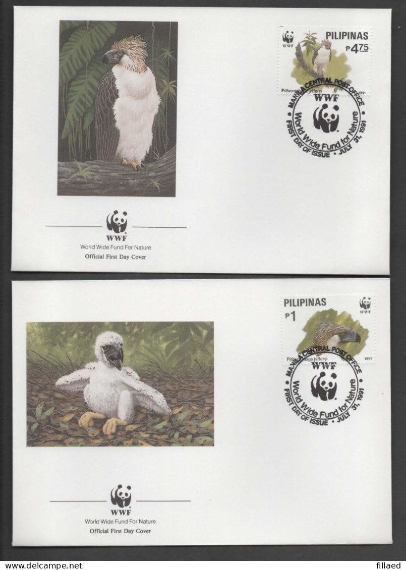 FDC WWF: Pilipinas 31-July-1991 - FDC