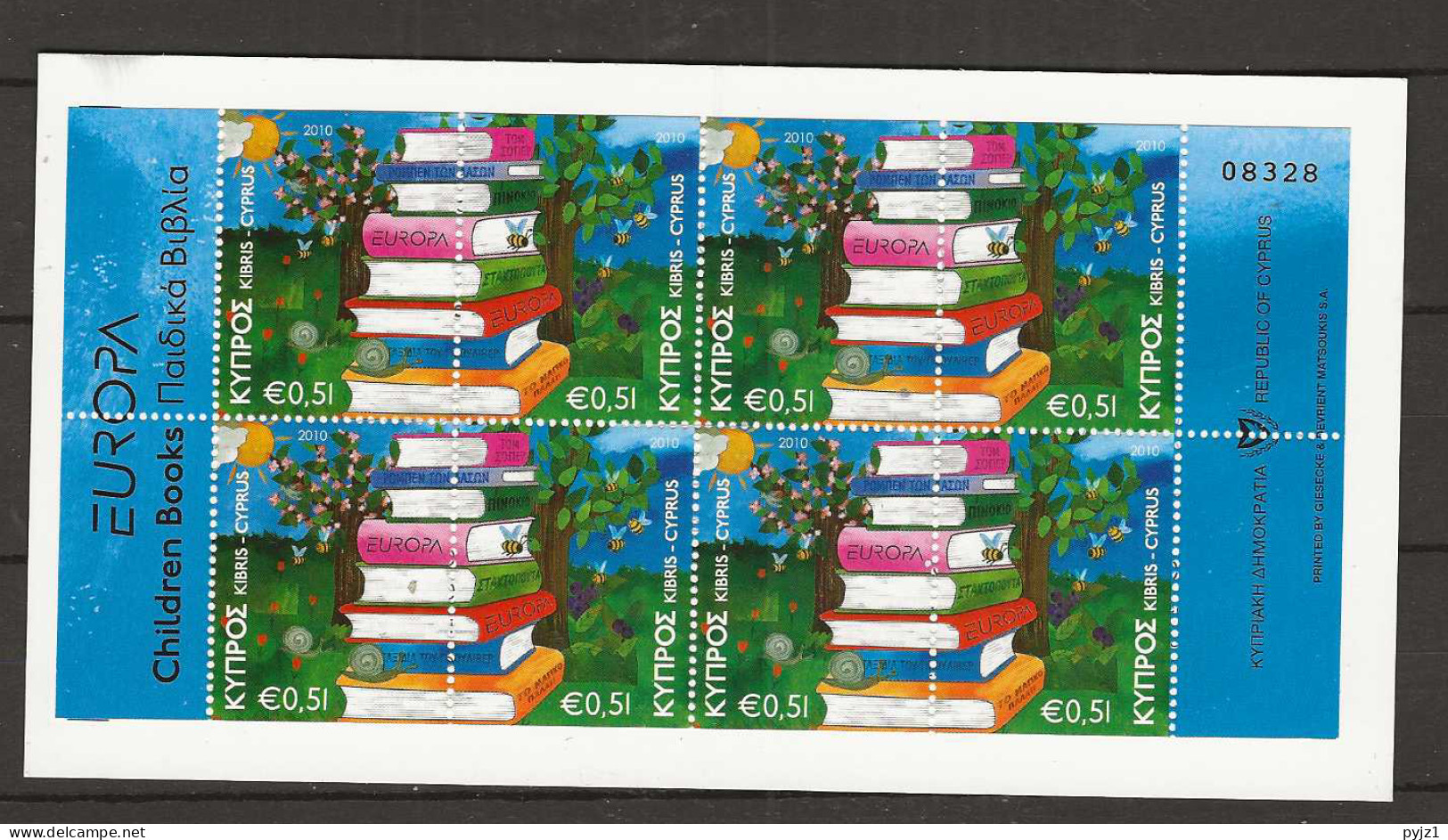 2010 MNH Cept Cyprus Booklet - 2010