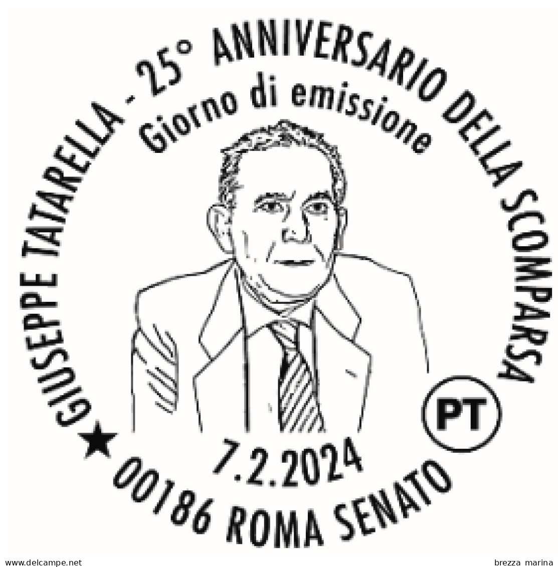 Nuovo - MNH - ITALIA - 2024 - 25 Anni Della Morte Di Giuseppe Tatarella, Politico - B - Barre 2396 - Bar Codes