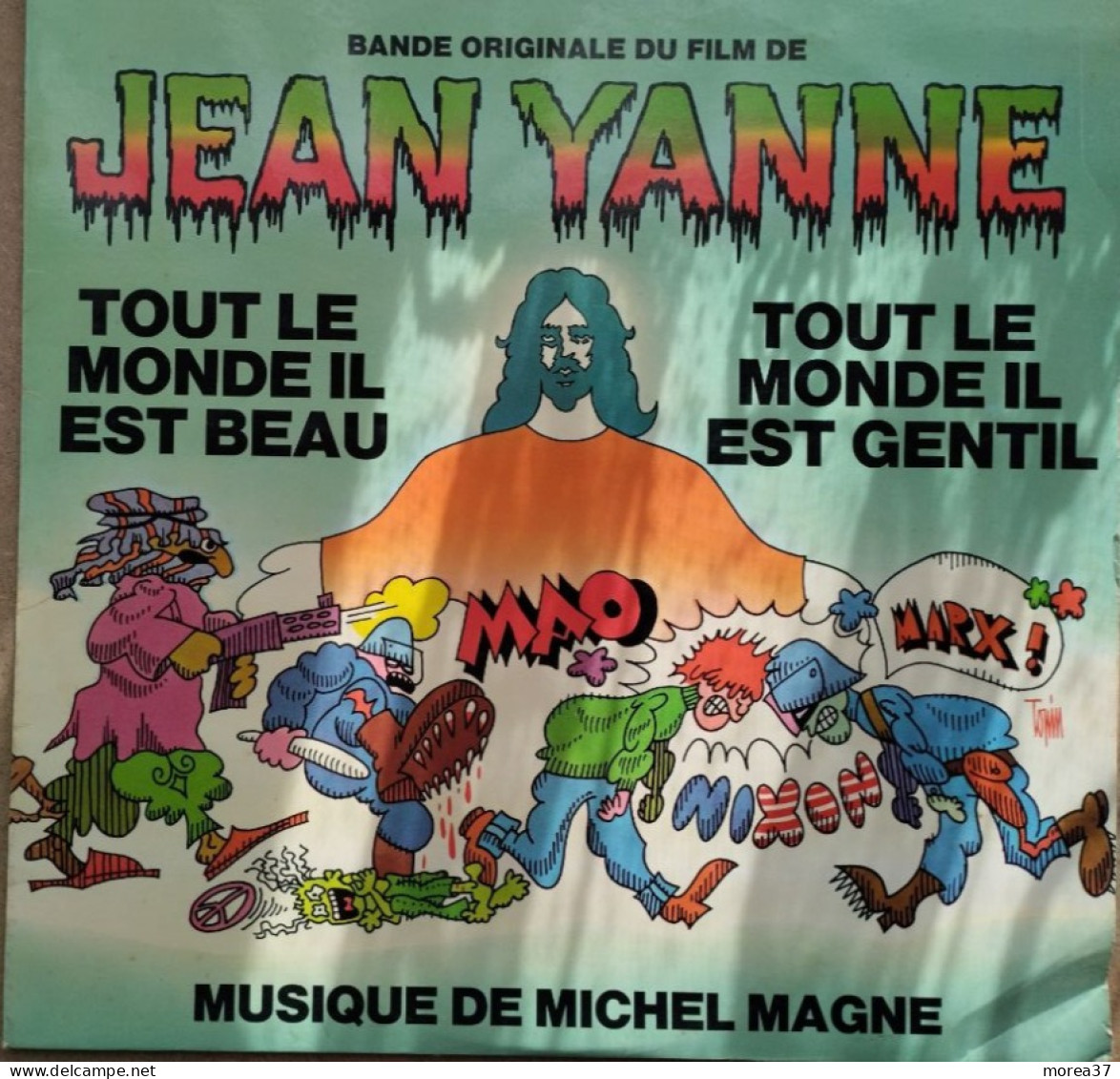 Bande Originale Tout Le Monde Il Est Beau Tout Le Monde Est Gentil   De Jean YANNE   BARCLAY 80.460 (CM1) - Música De Peliculas