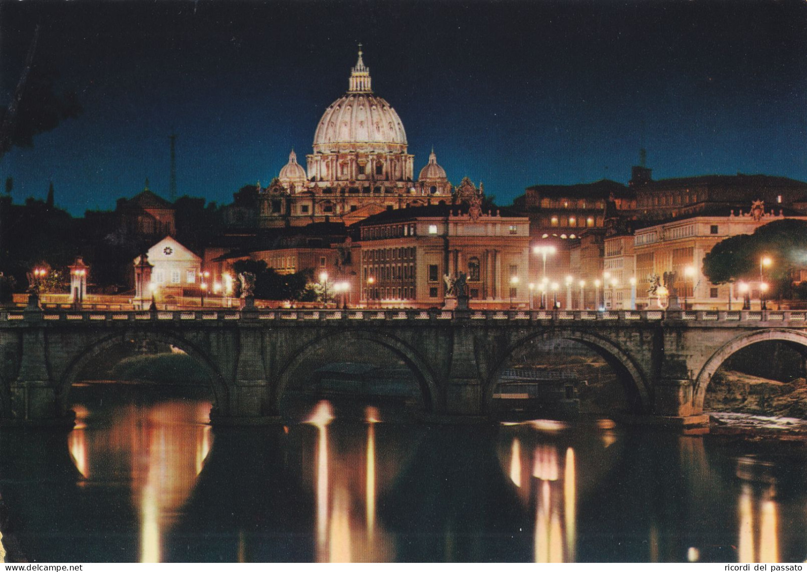 Cartolina Roma - Panorama Dal Lungotevere - Mehransichten, Panoramakarten