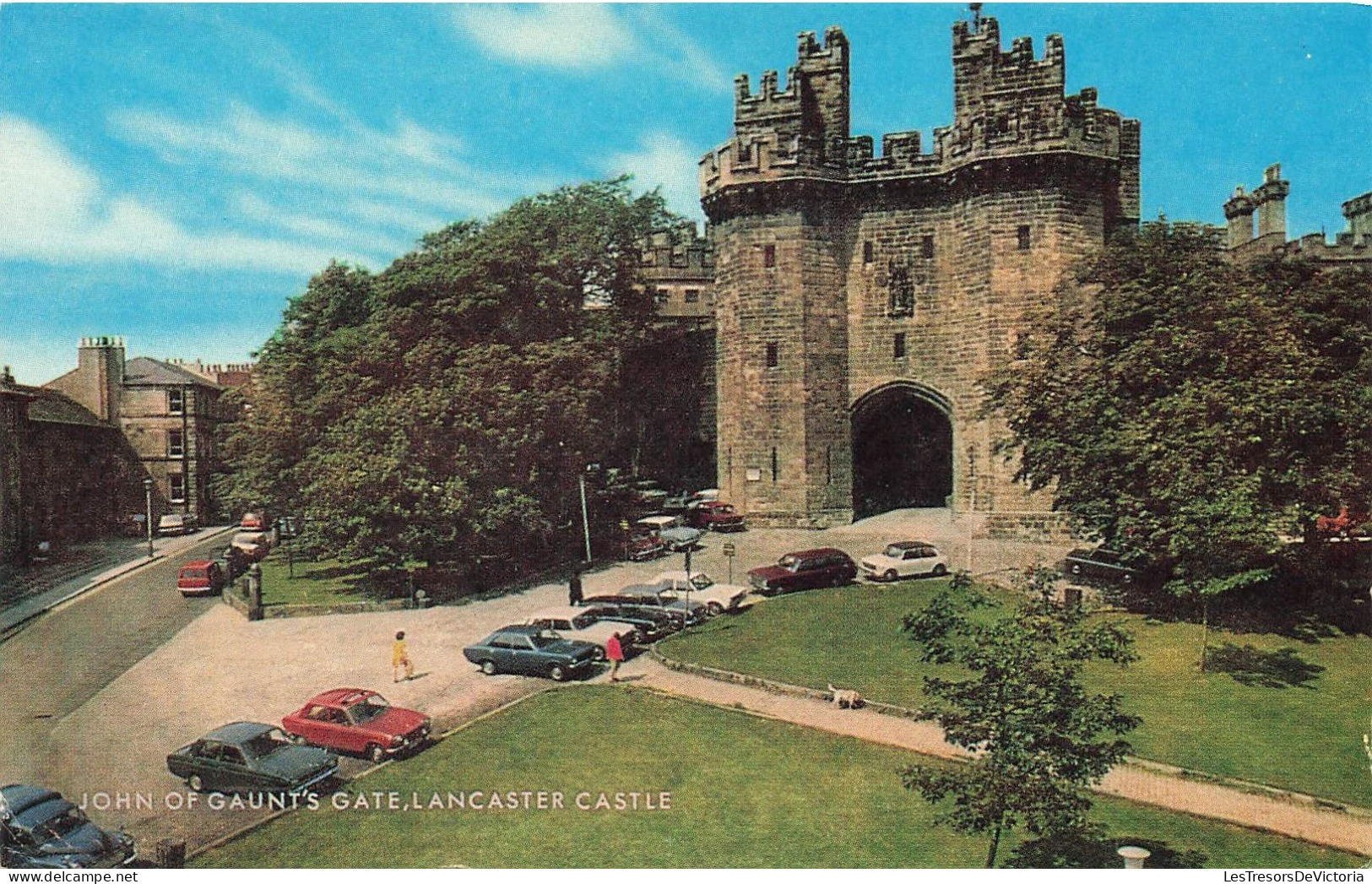 ROYAUME UNI - Lancaster Castle - John Of Gaunt's Gate - Colorisé - Carte Postale - Other & Unclassified