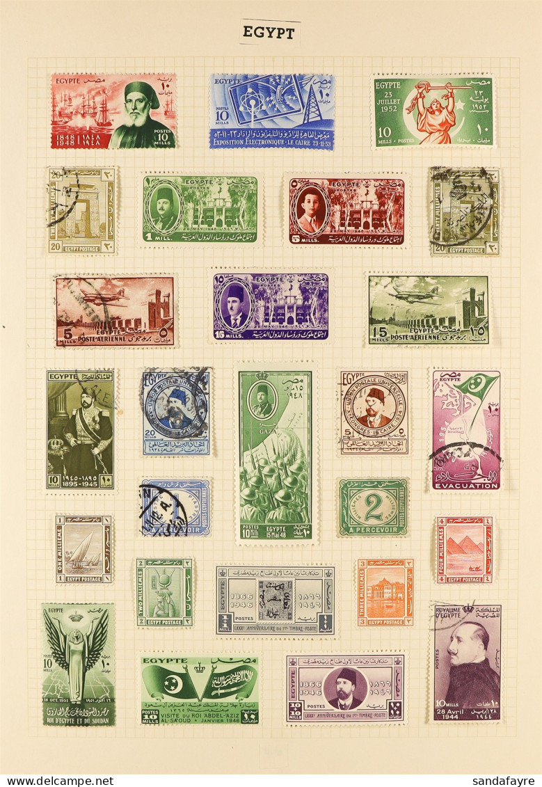 AFRICA & THE MIDDLE EAST Mint & Used Collection In A Spring Back Album, Spans Egypt, Ethiopia, Various Small French Colo - Sonstige & Ohne Zuordnung