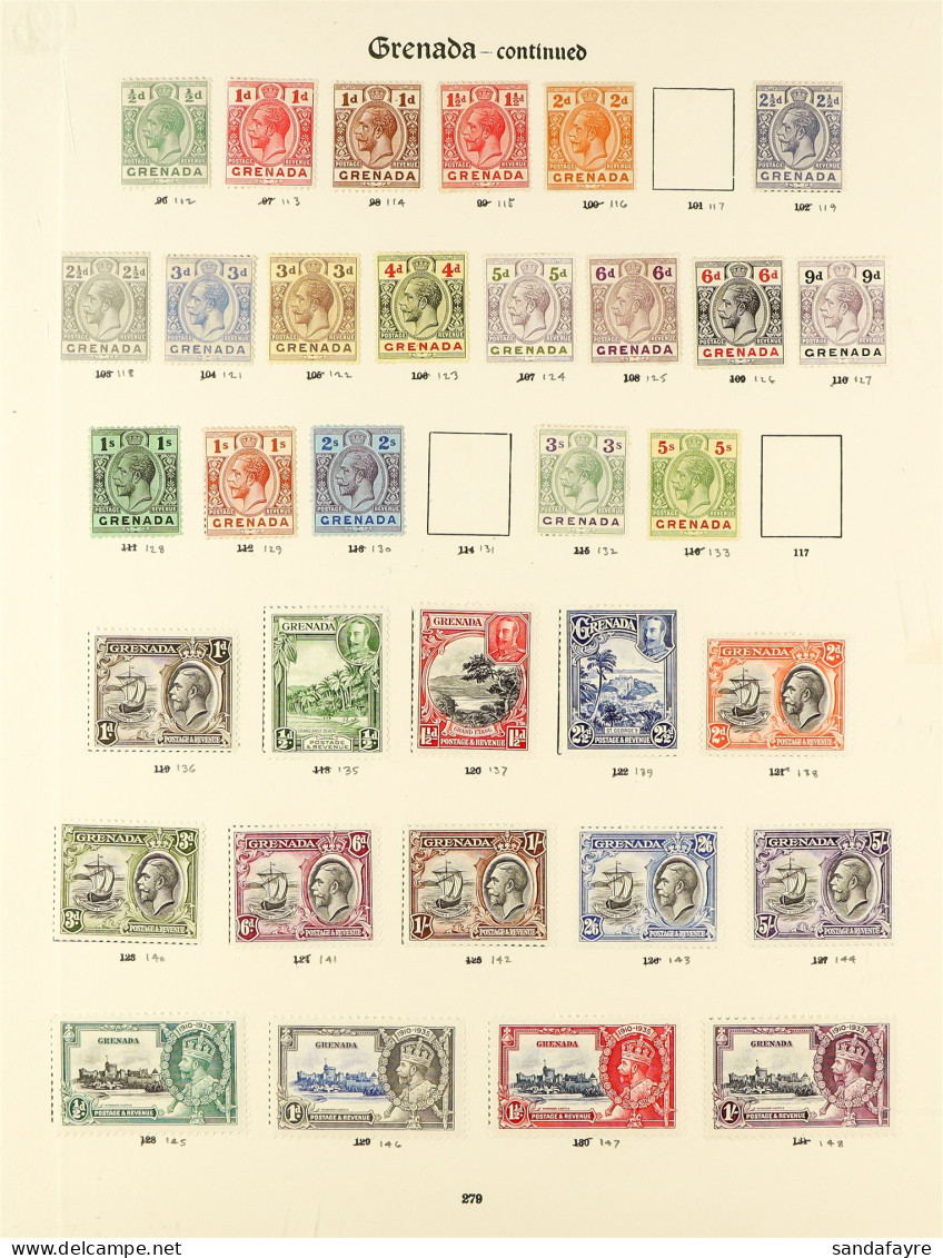 1863 - 1935 MINT COLLECTION On SG 'Imperial' Album Pages With Comprehensive KGV Range Incl 1913-22 Wmk MCCA To 5s, 1921- - Granada (...-1974)