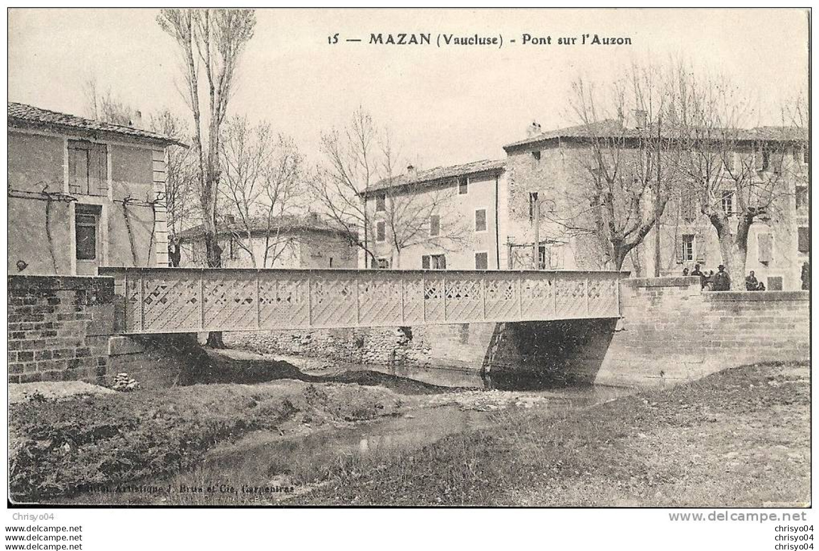 28Pa    84 MAZAN PONT SUR L' AUZON - Mazan