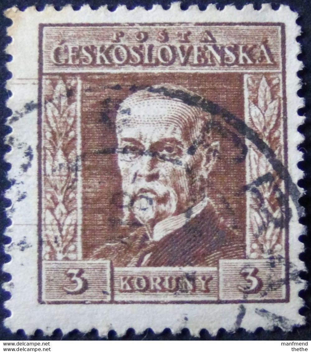 TCHECOSLOVAQUIE - Président Masaryk - Used Stamps