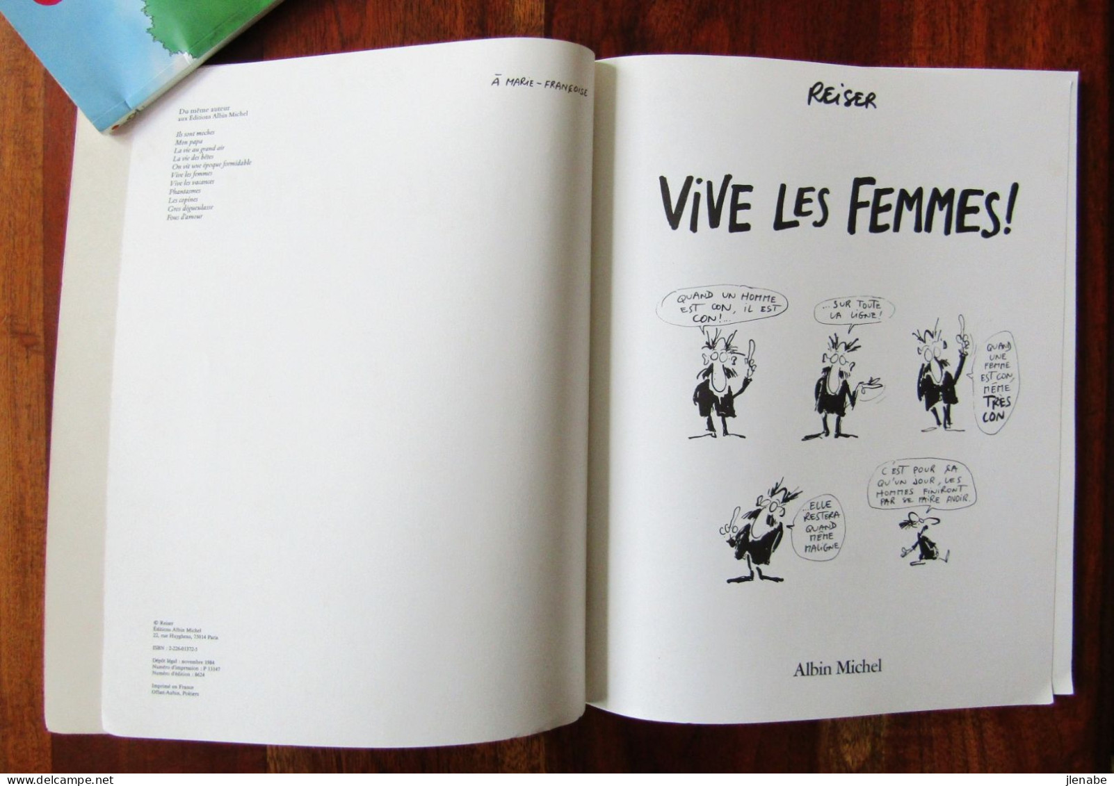 REISER Vive Les Femmes EO 1984 - Reiser