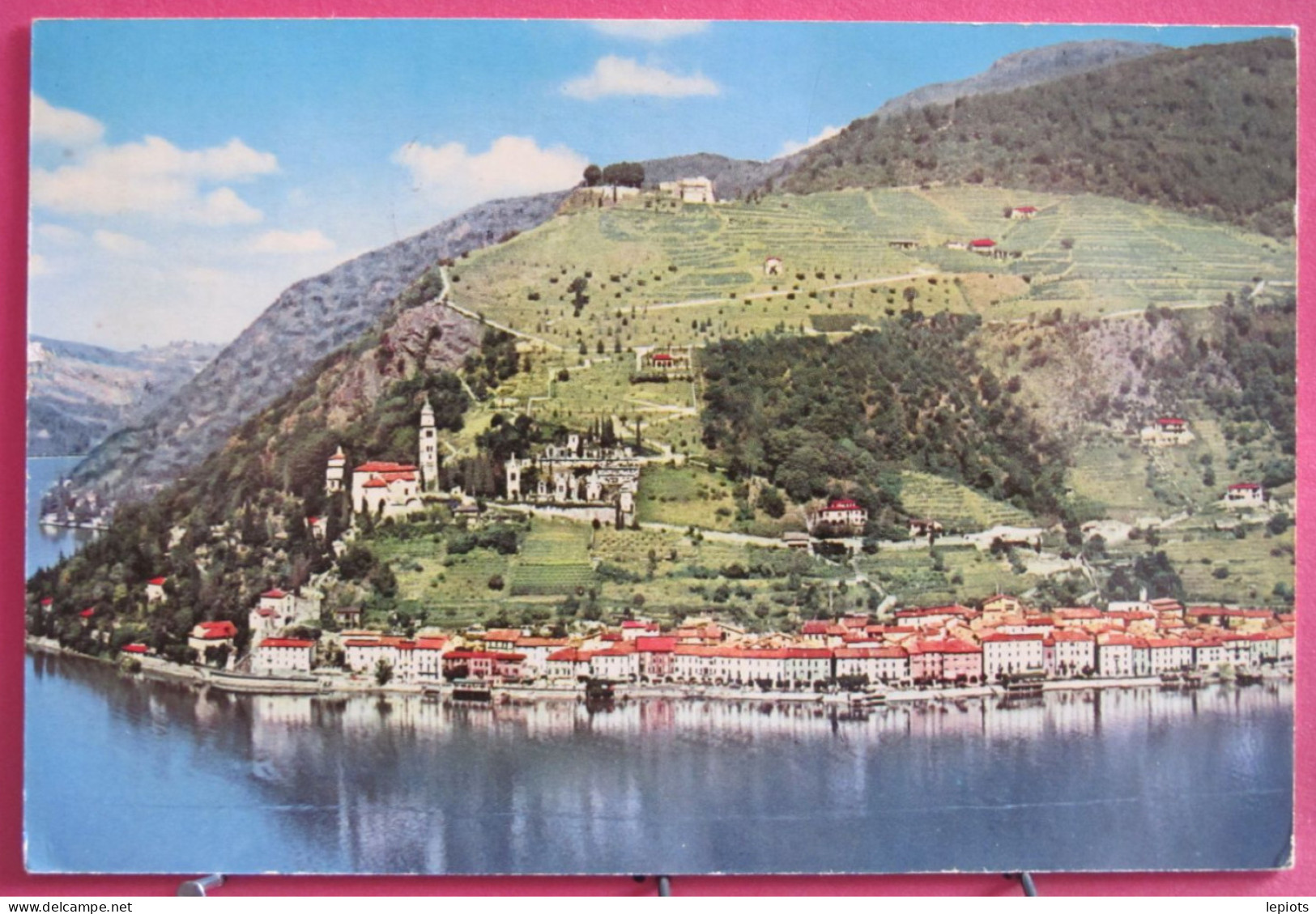 Suisse - Lago Di Lugano - Morcote - Vue Générale Aérienne - 1963 - Morcote