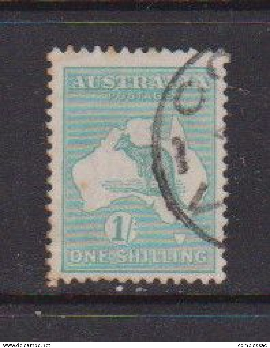 AUSTRALIA    1916   1/-  Blue  Green   Die II     USED - Oblitérés