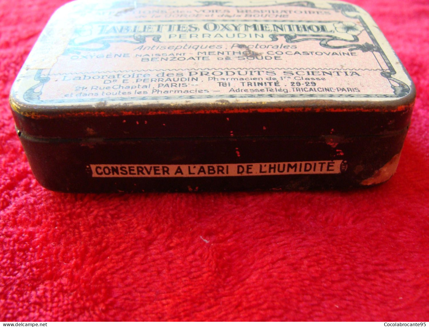 Boite Ancienne Oxymenthol - Boxes