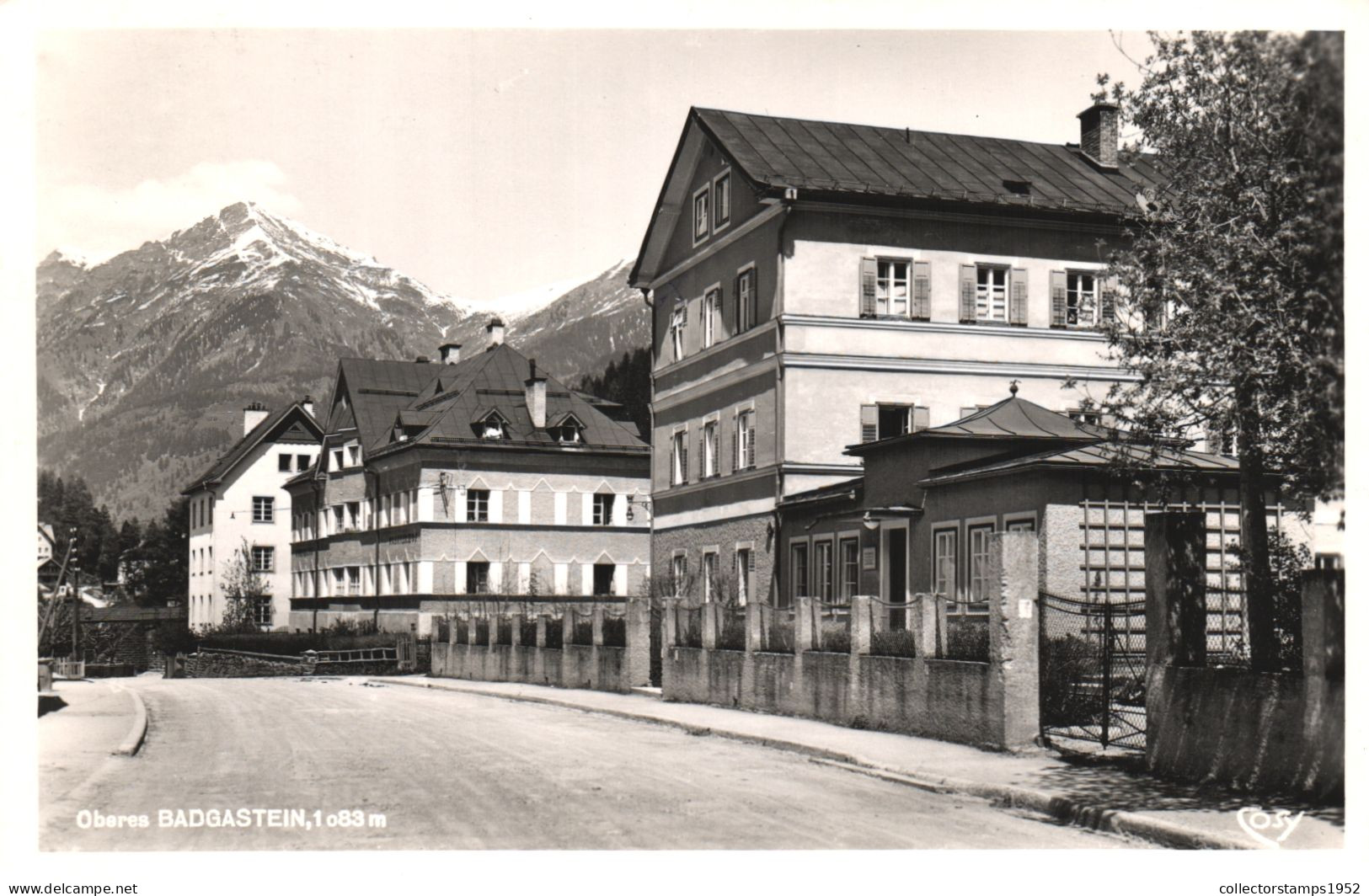 BAD GASTEIN, ARCHITECTURE, MOUNTAIN, COSY EDITION, AUSTRIA, POSTCARD - Bad Gastein