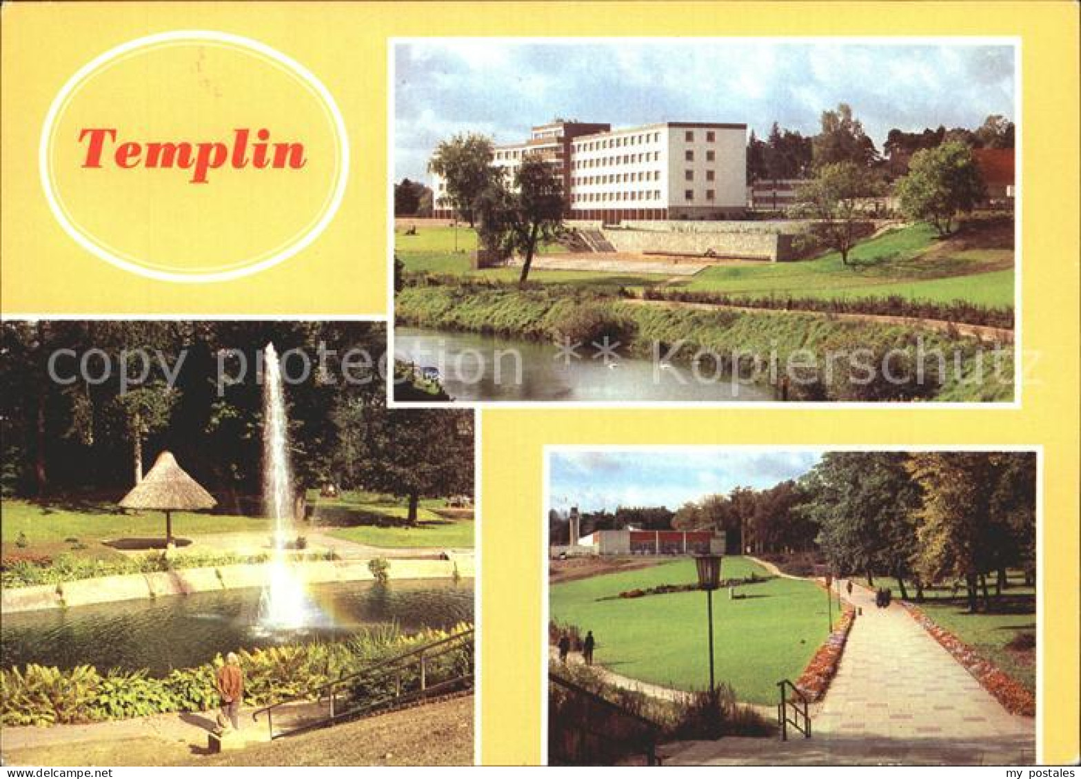 72348274 Templin FDGB-Erholungsheim Salvador Allende Buergergarten  Templin - Templin