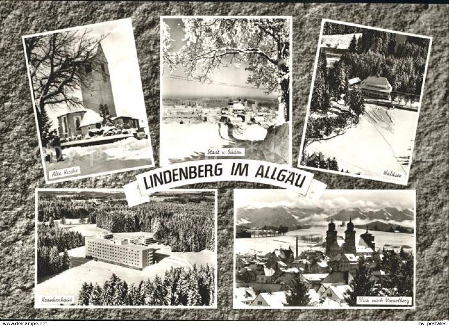 72335456 Lindenberg Allgaeu Kirche Stadtbild Waldsee Blick Nach Vorarlberg Alpen - Lindenberg I. Allg.