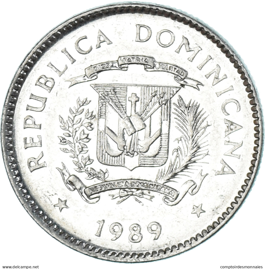 République Dominicaine, 10 Centavos, 1989 - Dominicaanse Republiek