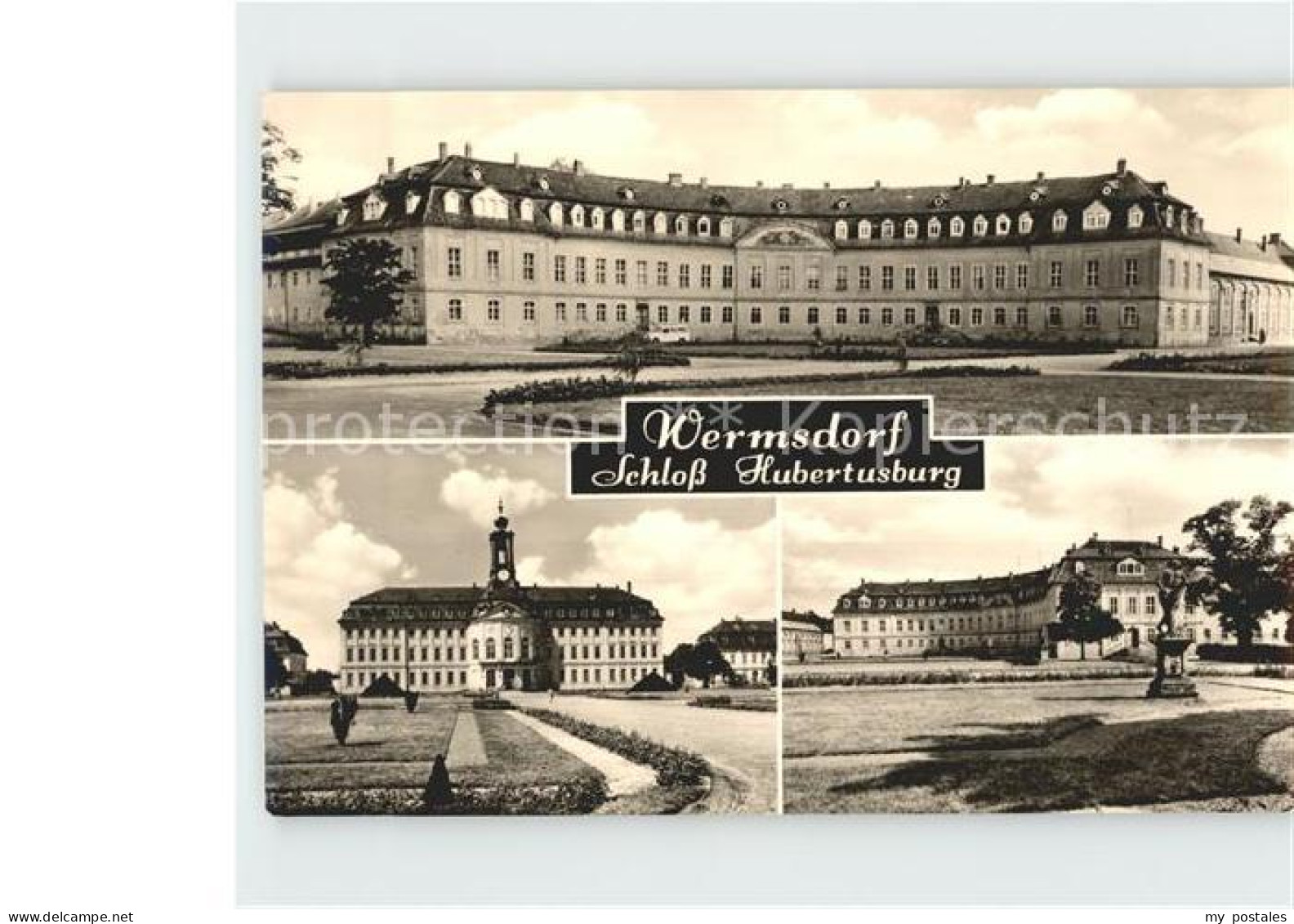 72331608 Wermsdorf Schloss Hubertusburg Teilansichten Wermsdorf - Wermsdorf