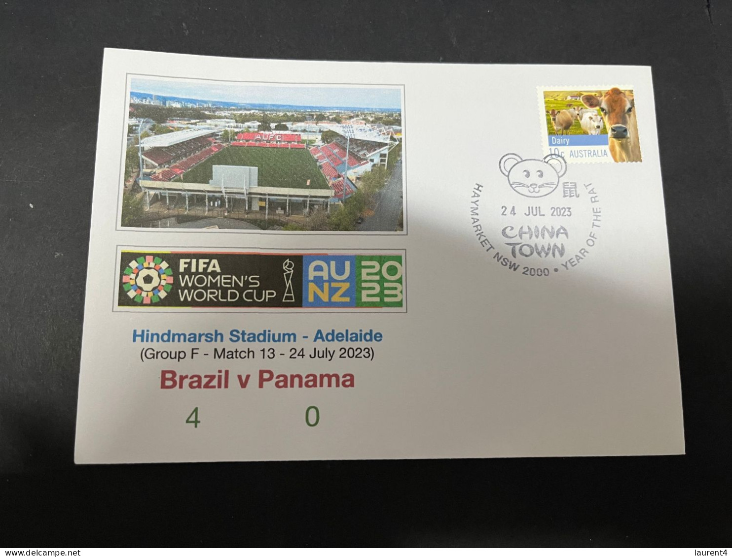 16-2-2024 (4 X 22) 3 Covers - FIFA Women's Football World Cup 2023 - Brazil Matches - Sonstige & Ohne Zuordnung