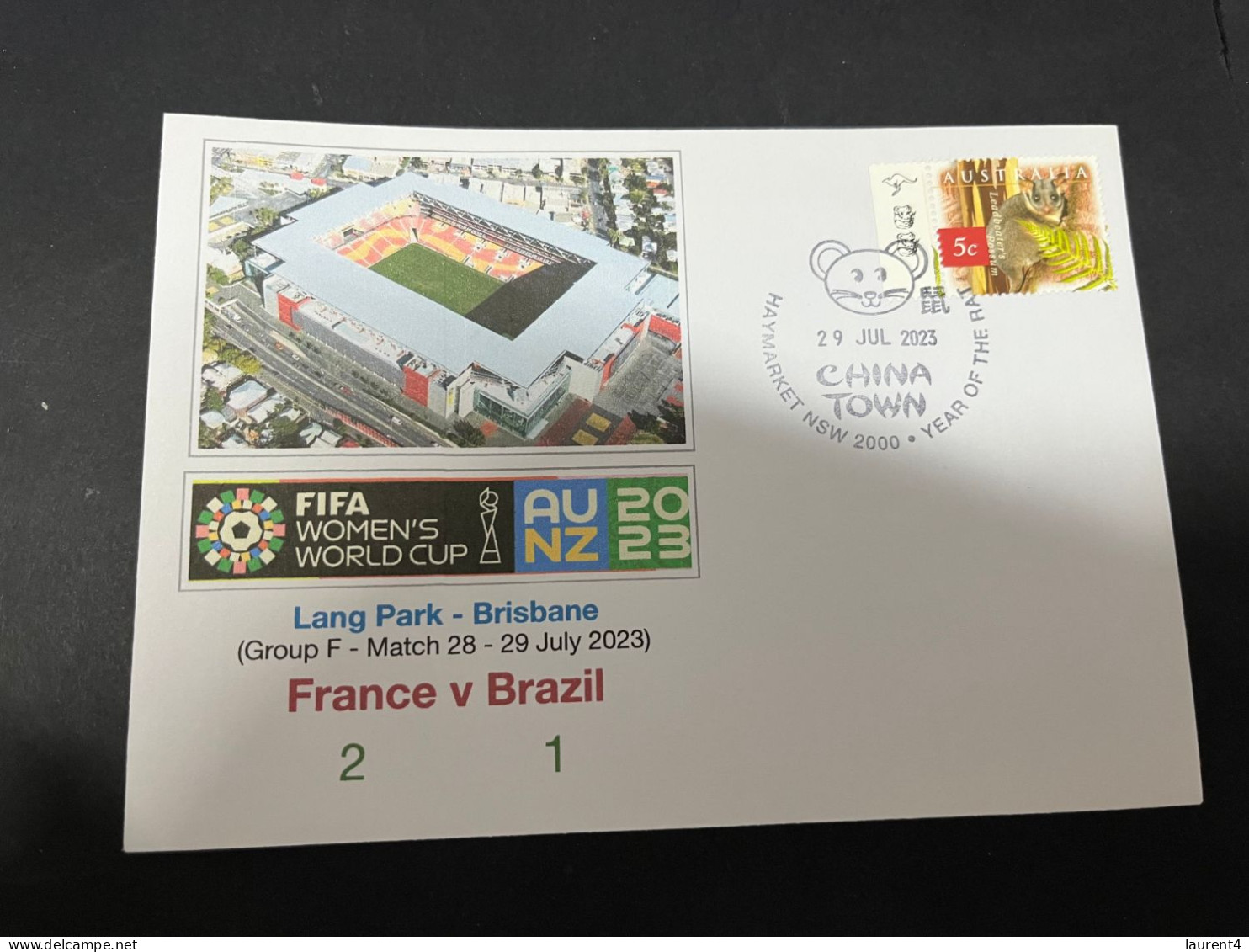 16-2-2024 (4 X 22) 3 Covers - FIFA Women's Football World Cup 2023 - Brazil Matches - Autres & Non Classés