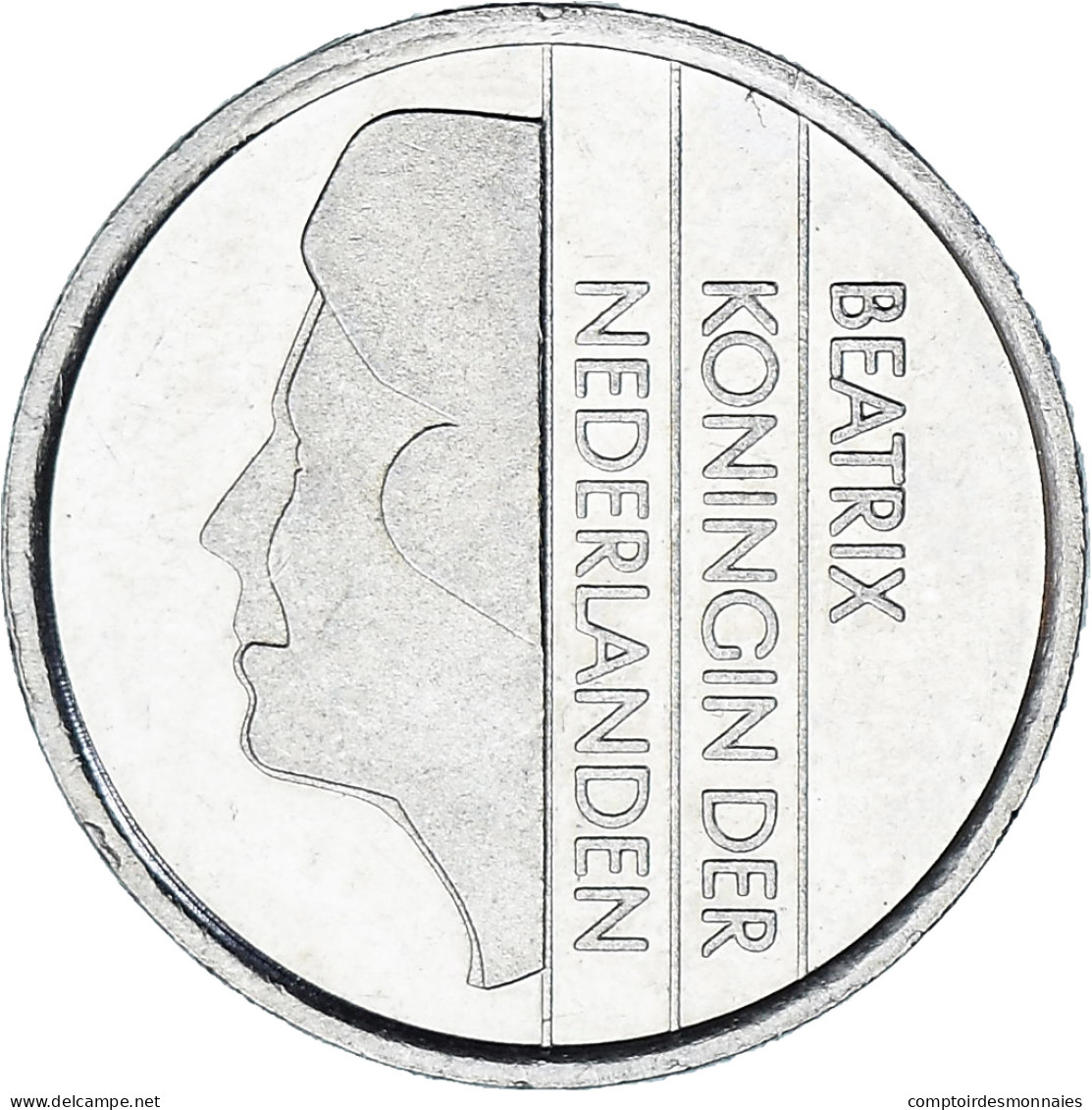 Pays-Bas, 25 Cents, 1989 - 1980-2001 : Beatrix