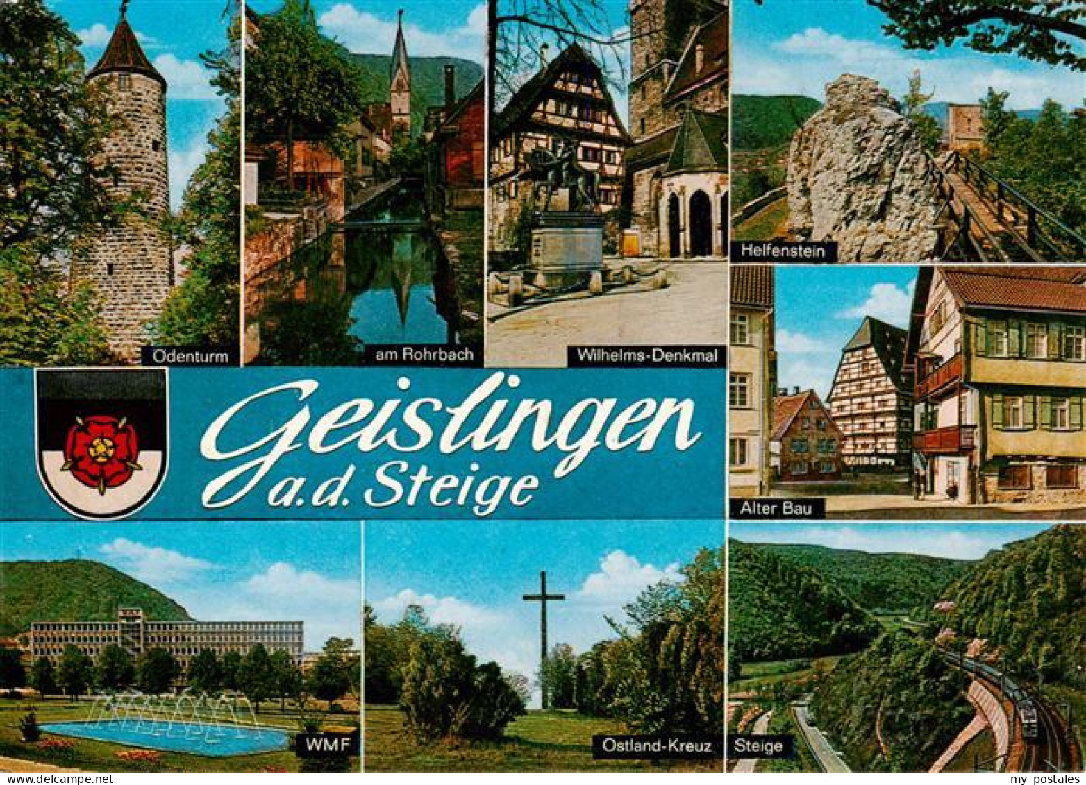 73877799 Geislingen  Steige Odenturm Rohrbach Wilhelms Denkmal Helfenstein Alter - Geislingen