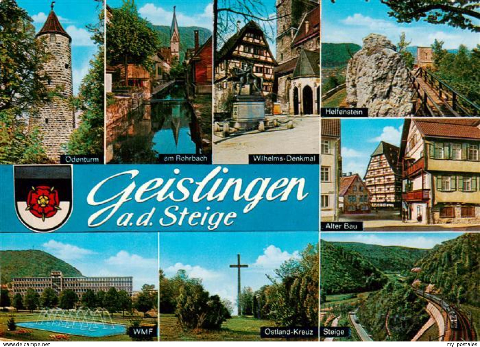 73877798 Geislingen  Steige Odenturm Rohrbach Wilhelms Denkmal Helfenstein Alter - Geislingen