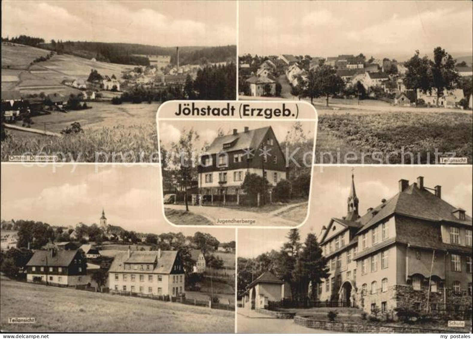 72429918 Joehstadt Duerrenberg Teilansichten Schule Joehstadt - Jöhstadt