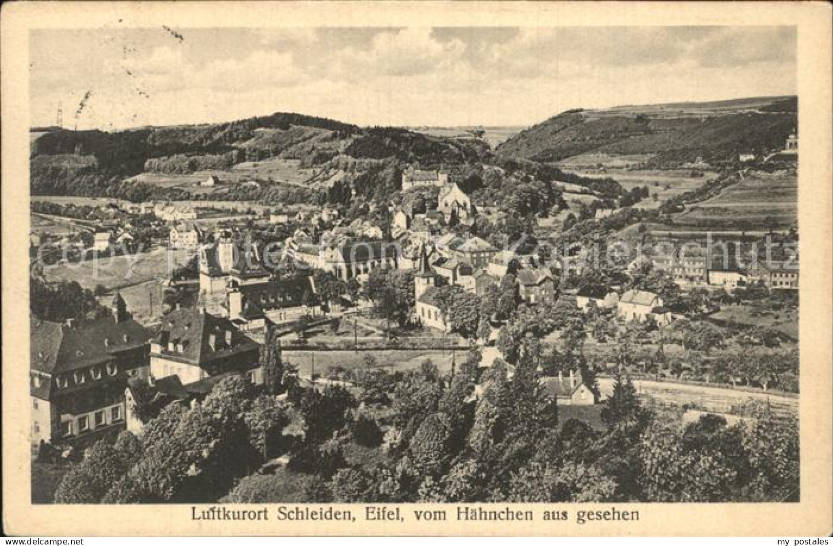 72428941 Schleiden Eifel Blick Vom Haehnchen Aus Schleiden - Schleiden