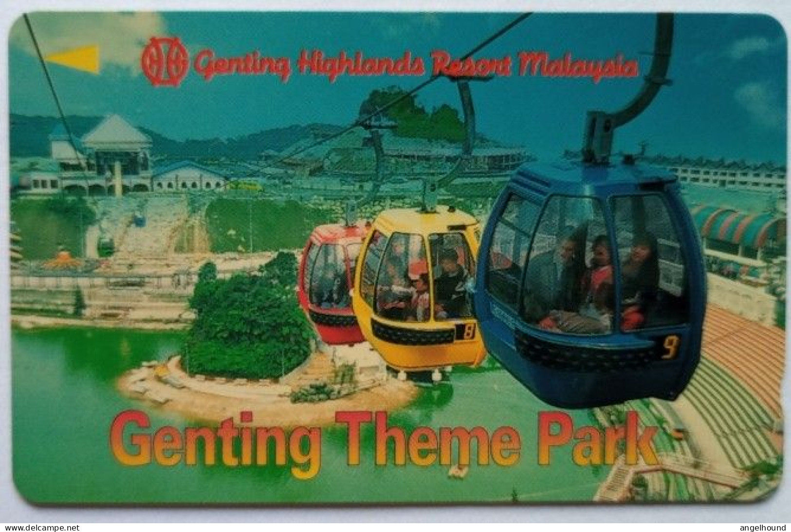 Malaysia  $20  28UGPC - Cable Cars Genting Theme Parks - Malaysia