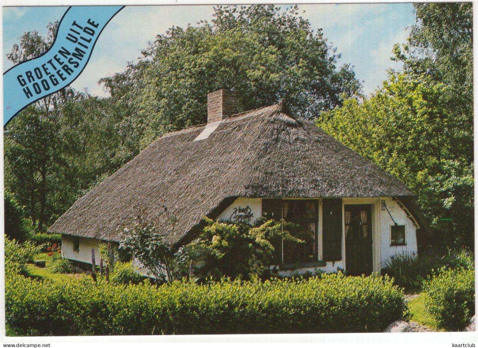 Groeten Uit Hoogersmilde - (Drenthe, Nederland/Holland) - Rietgedekte Boerderij - Smilde