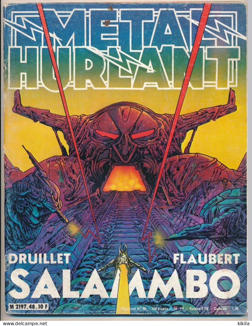 METAL HURLANT N°48 Février 1980 Lob, Pichard - Everybody - Crespin, Staff, Renard, Schuiten, Montellier, Druillet.... - Métal Hurlant